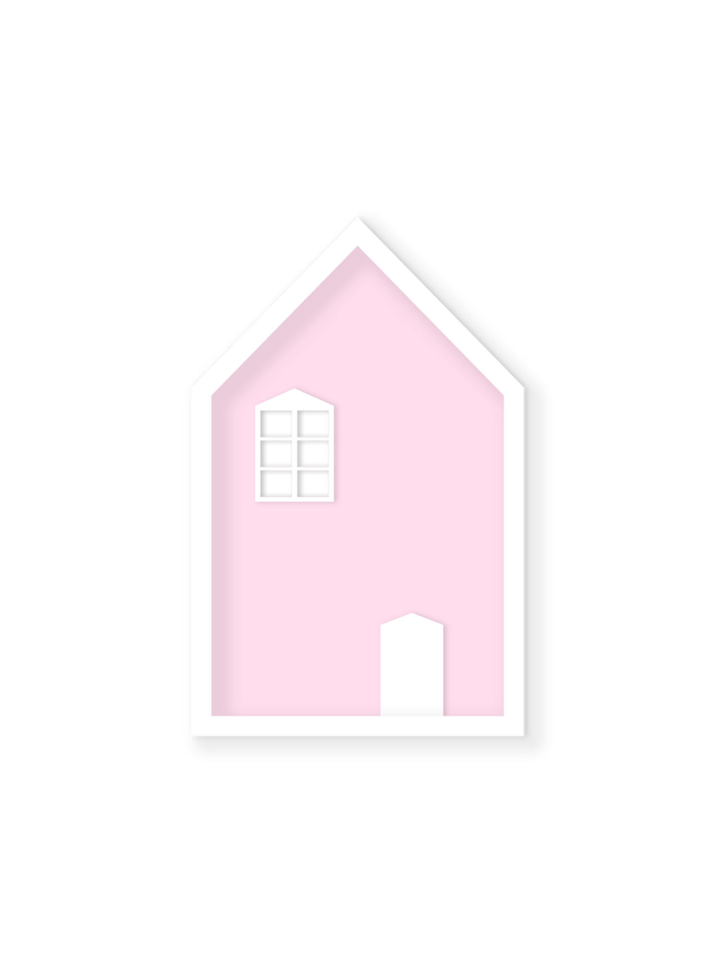 Haus-Wandregal – Kinderzimmerdeko
