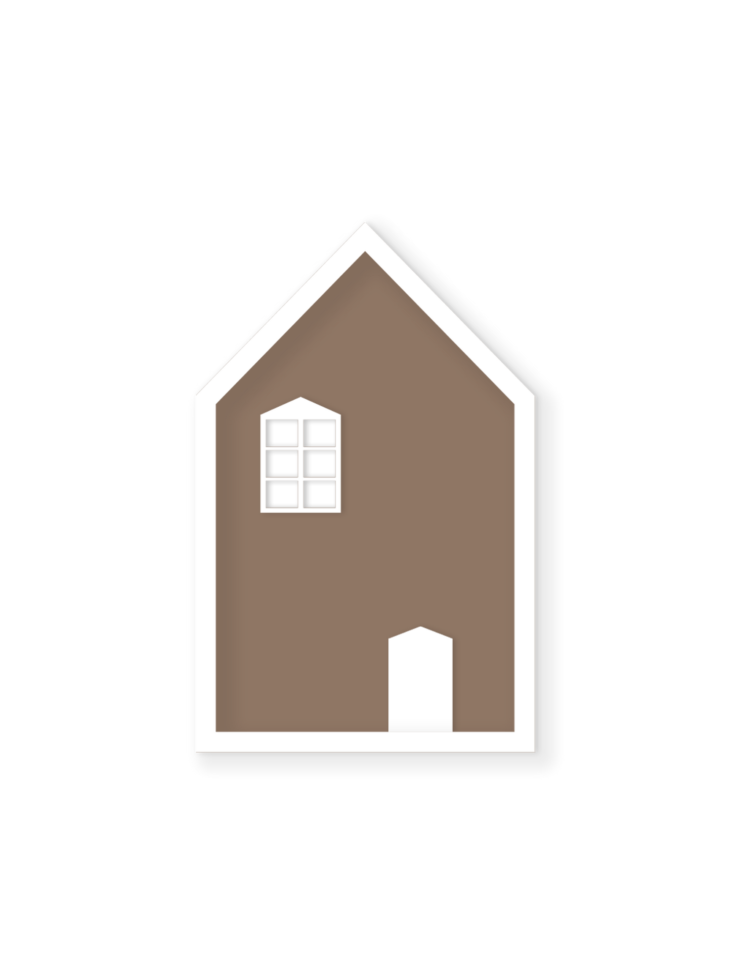 Haus-Wandregal – Kinderzimmerdeko