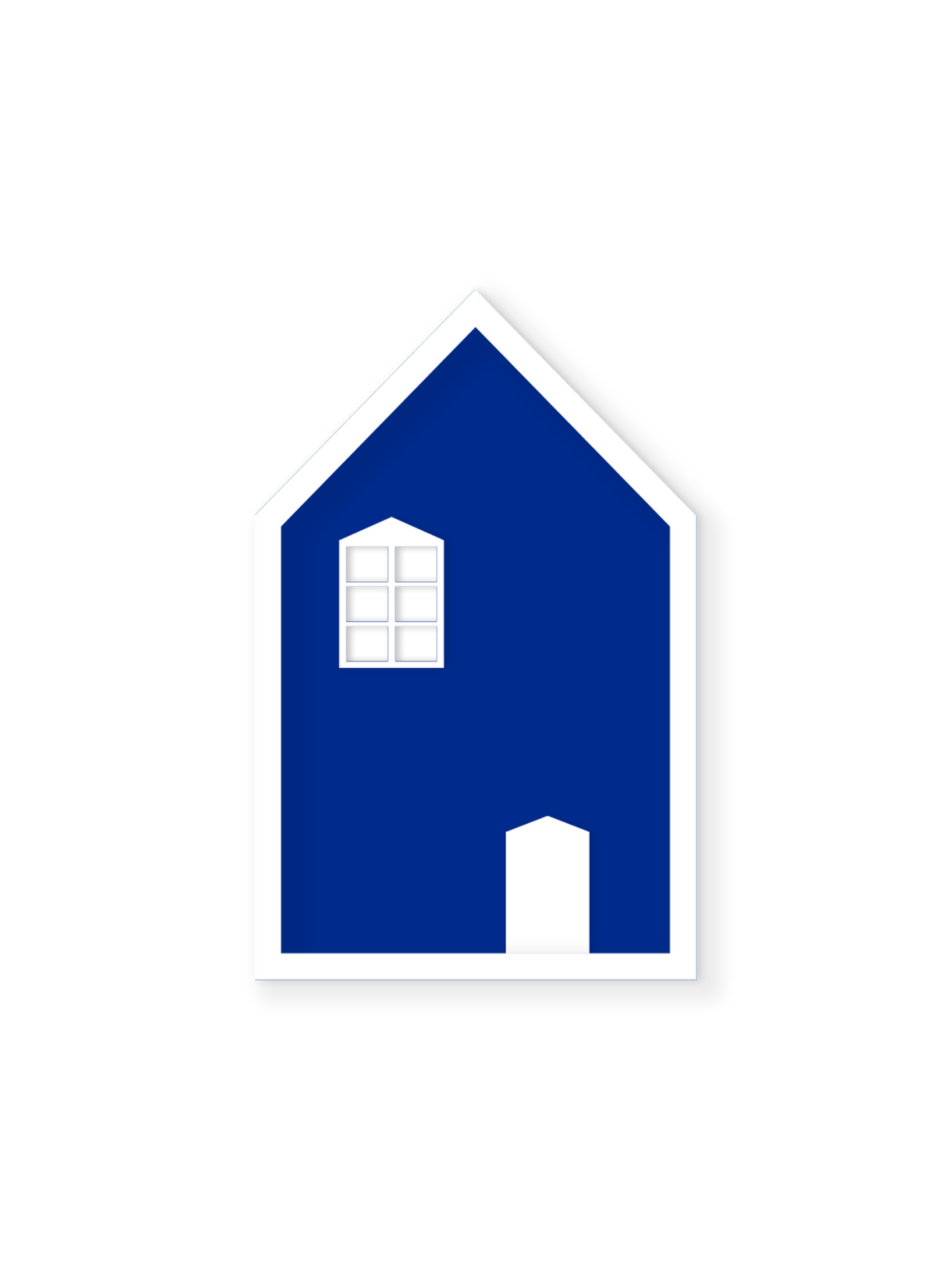 Haus-Wandregal – Kinderzimmerdeko