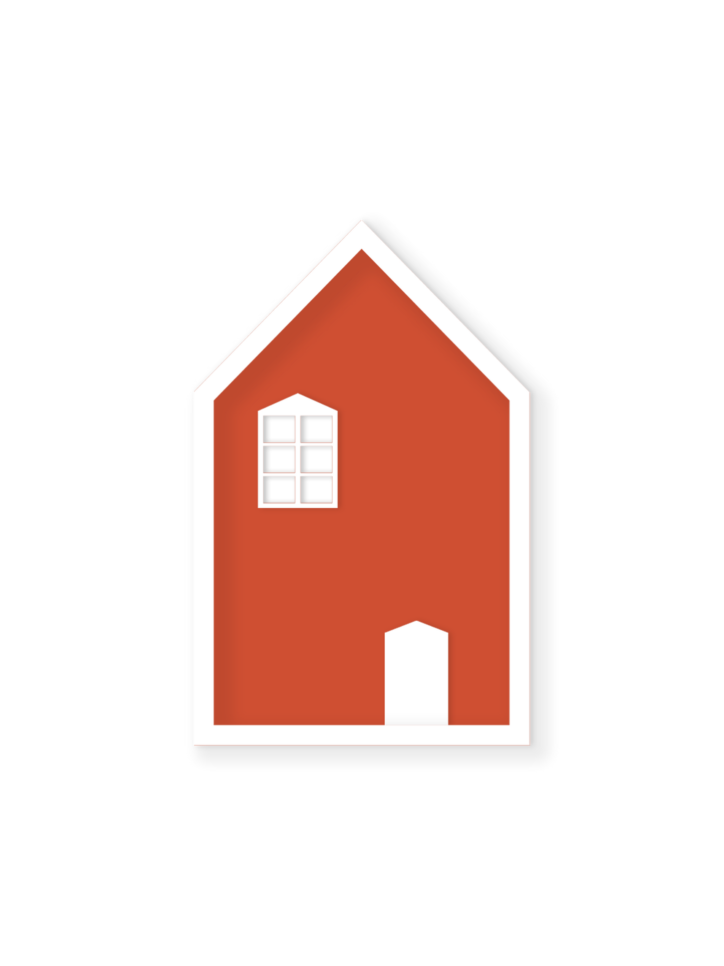Haus-Wandregal – Kinderzimmerdeko