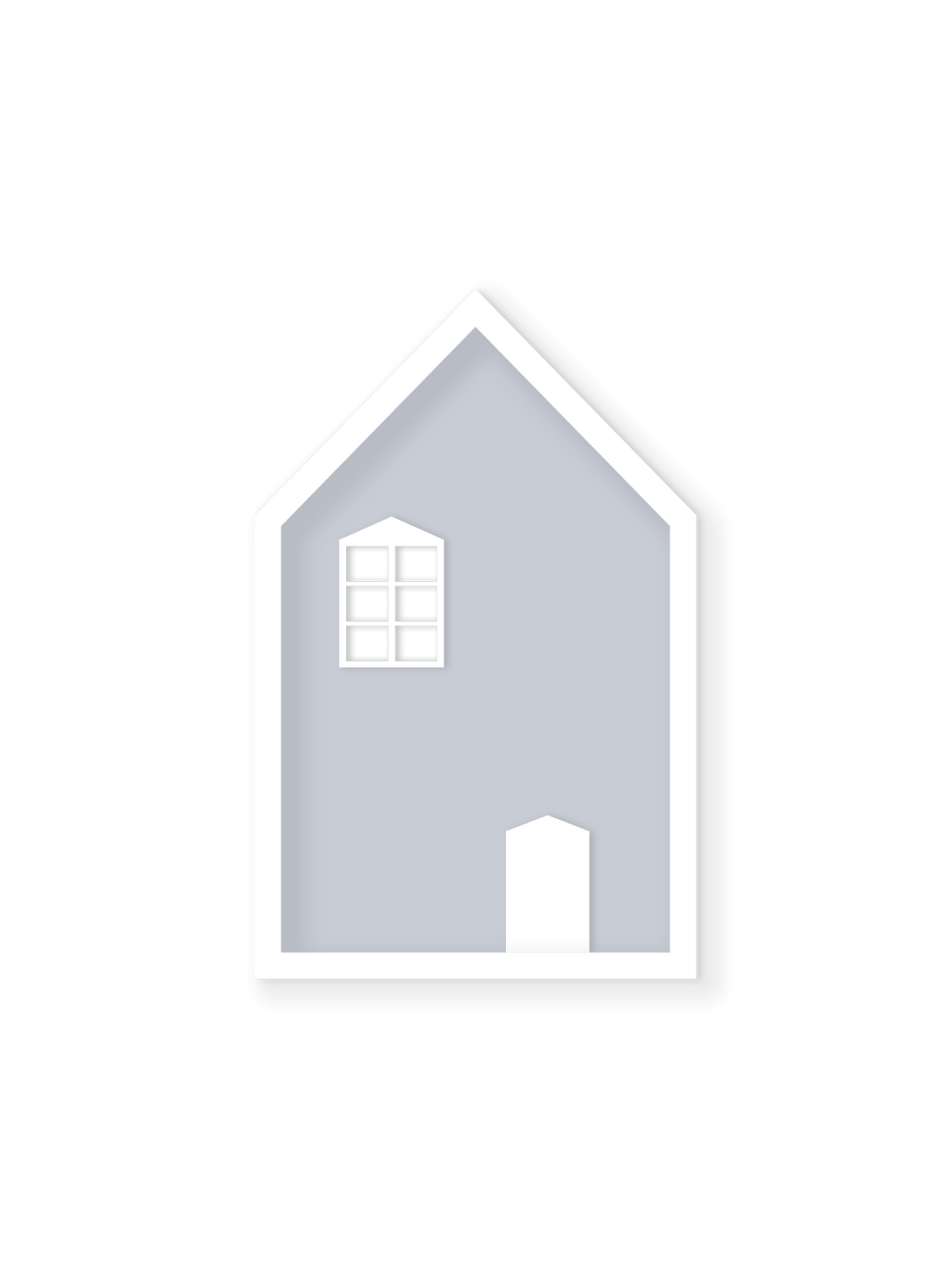 Haus-Wandregal – Kinderzimmerdeko
