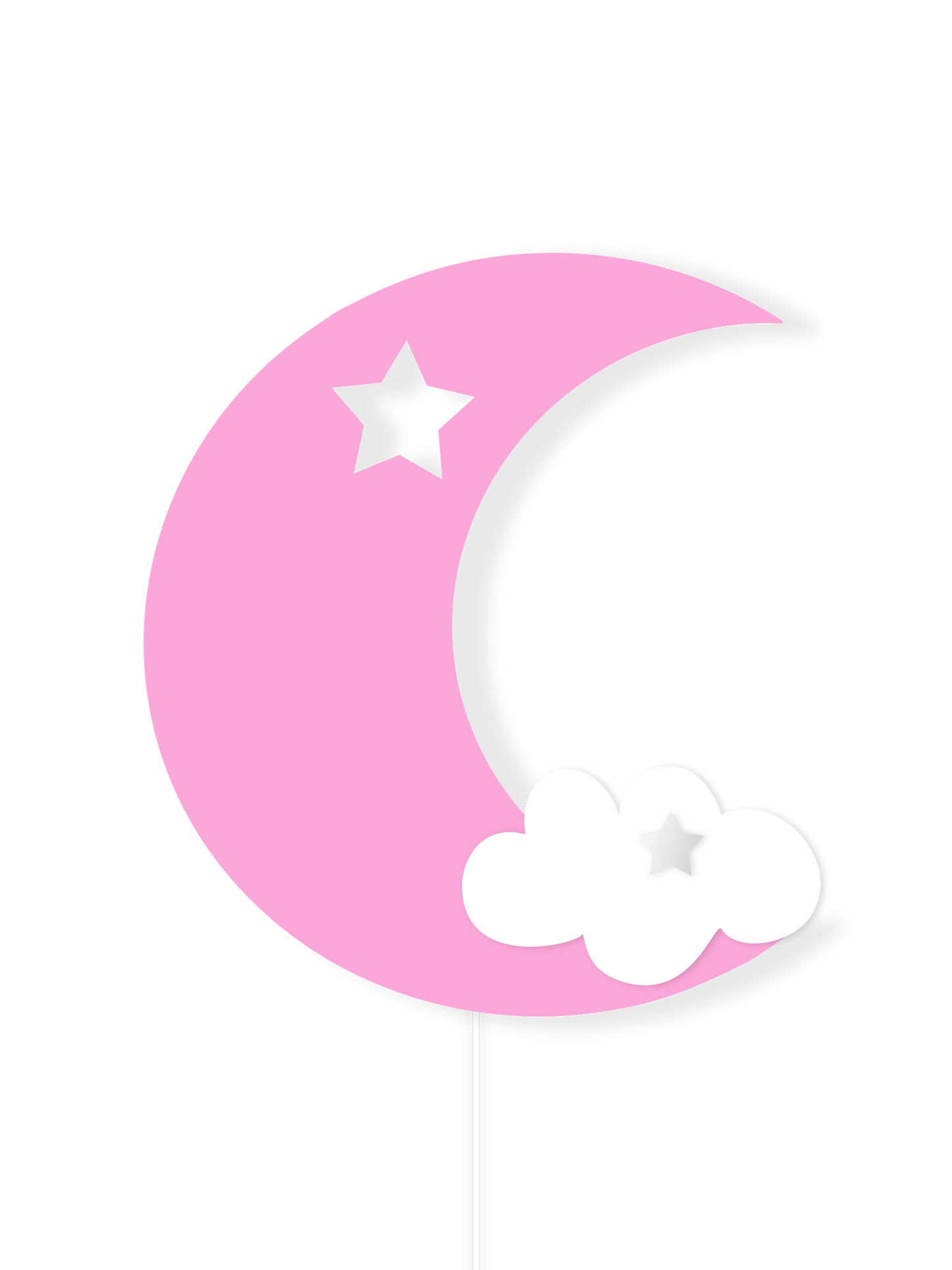 Crescent Moon Nursery Wall Lamp – Classic – Dreamlight Collection