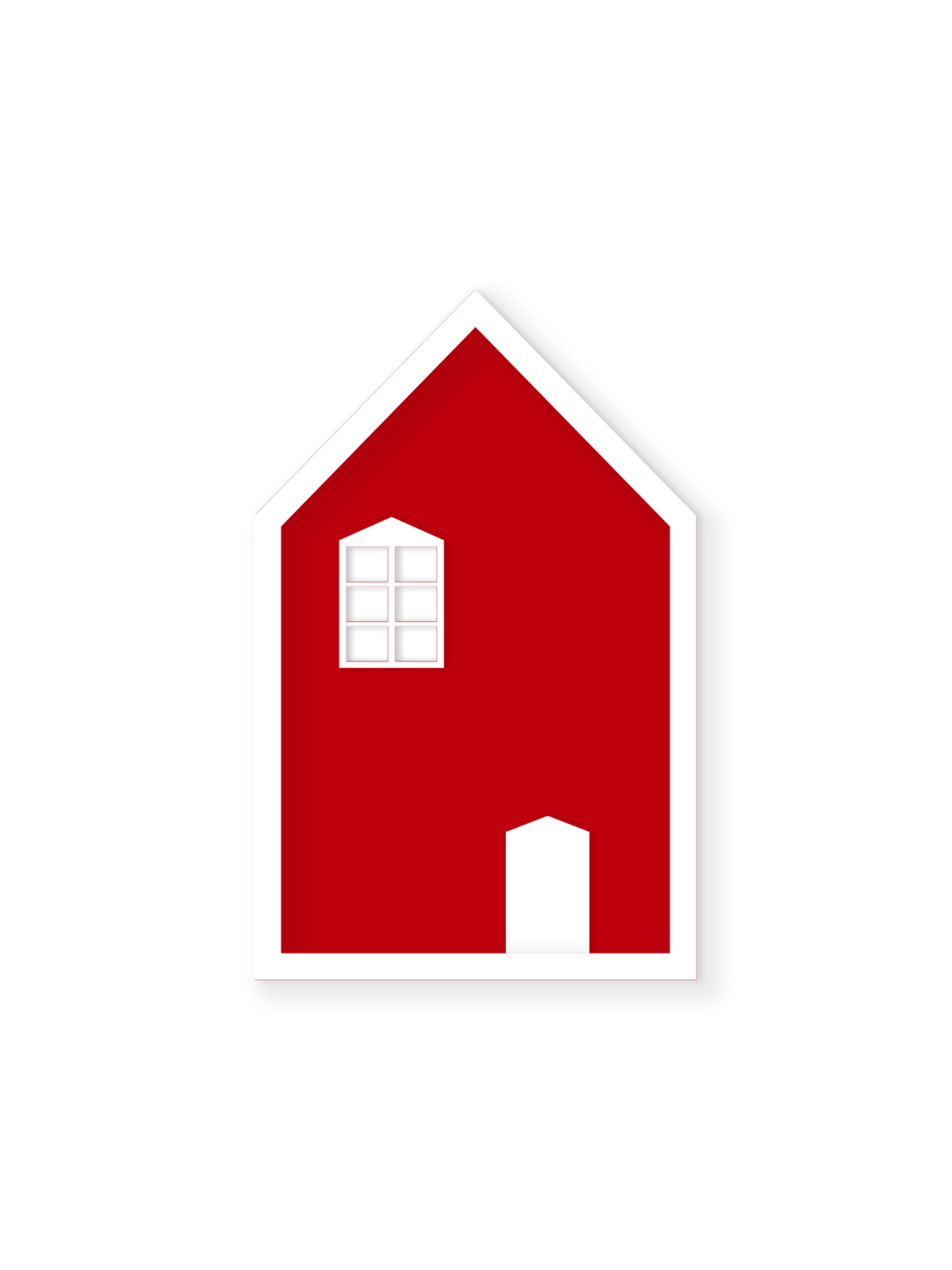 Haus-Wandregal – Kinderzimmerdeko