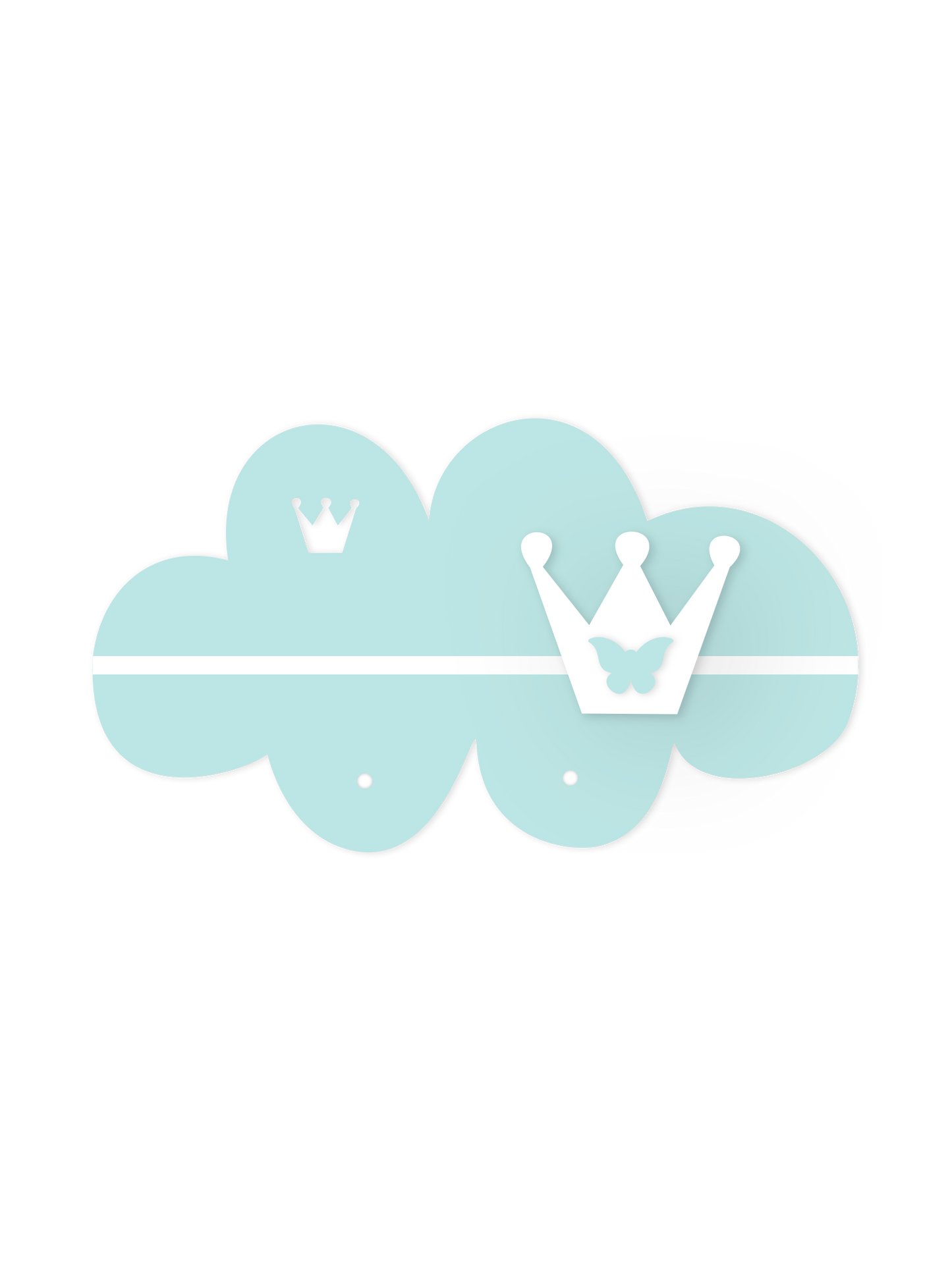 Dream Cloud Wall Shelf – Nursery Decor