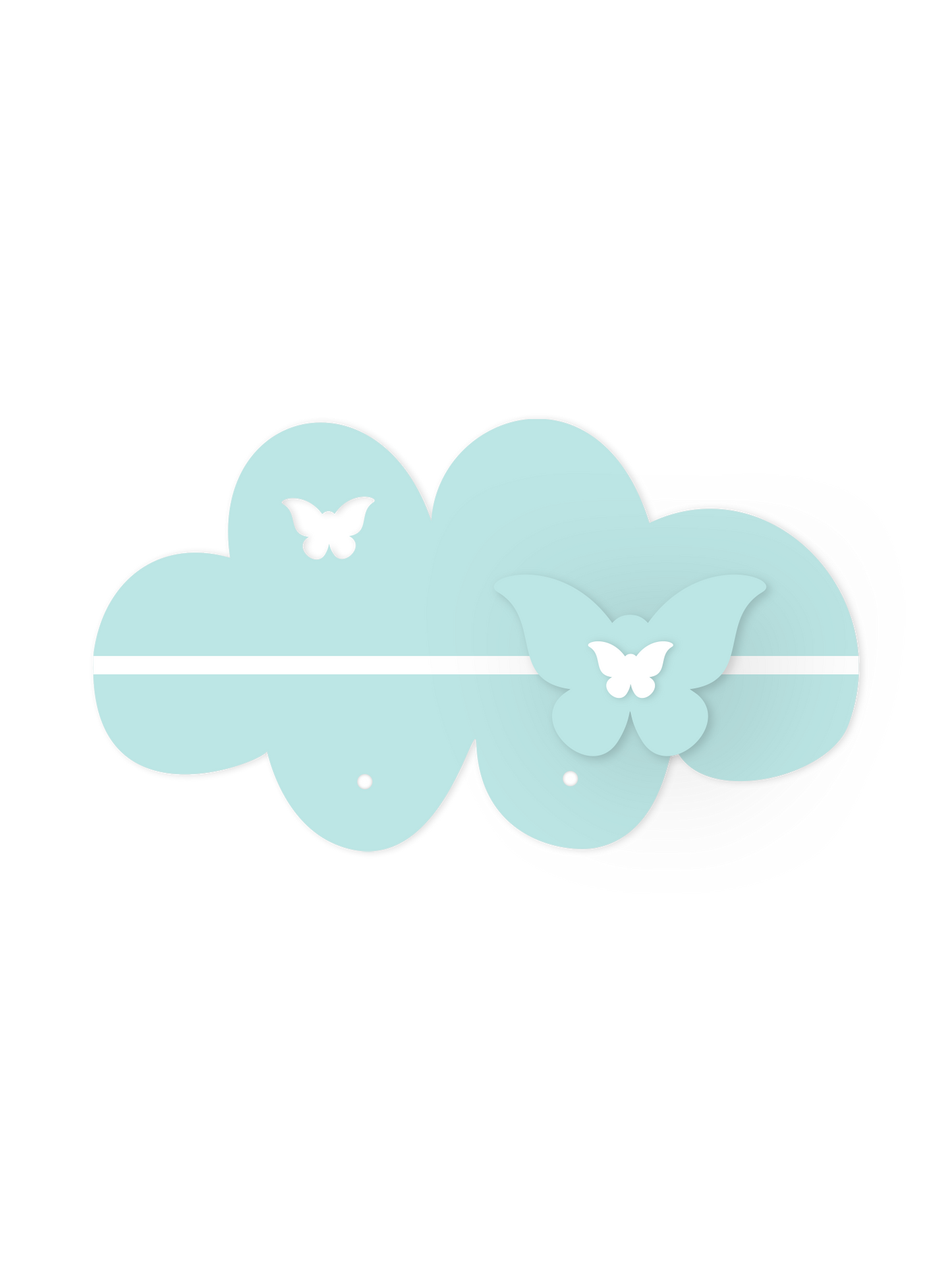 Dream Cloud Wall Shelf – Nursery Decor