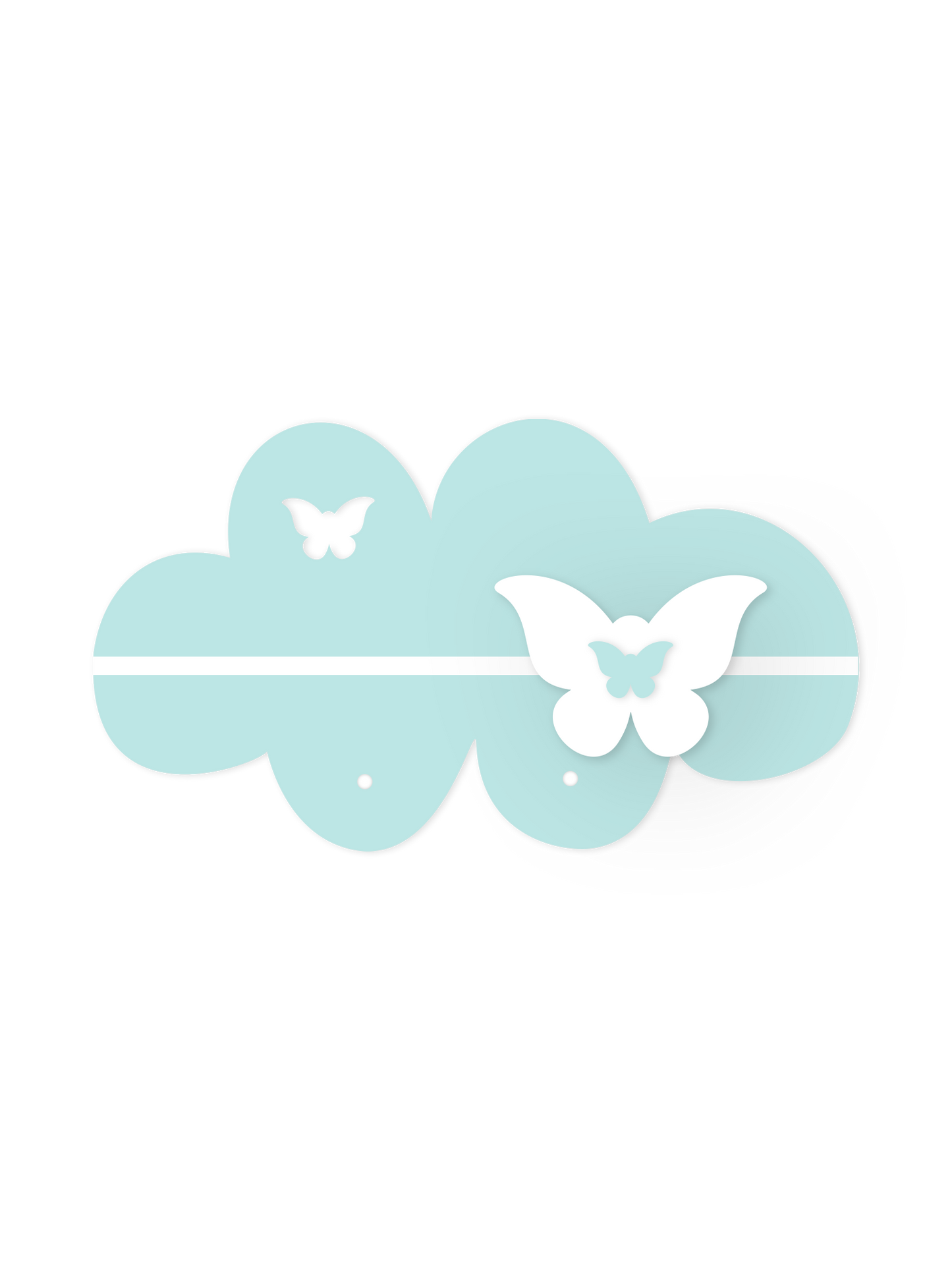 Dream Cloud Wall Shelf – Nursery Decor