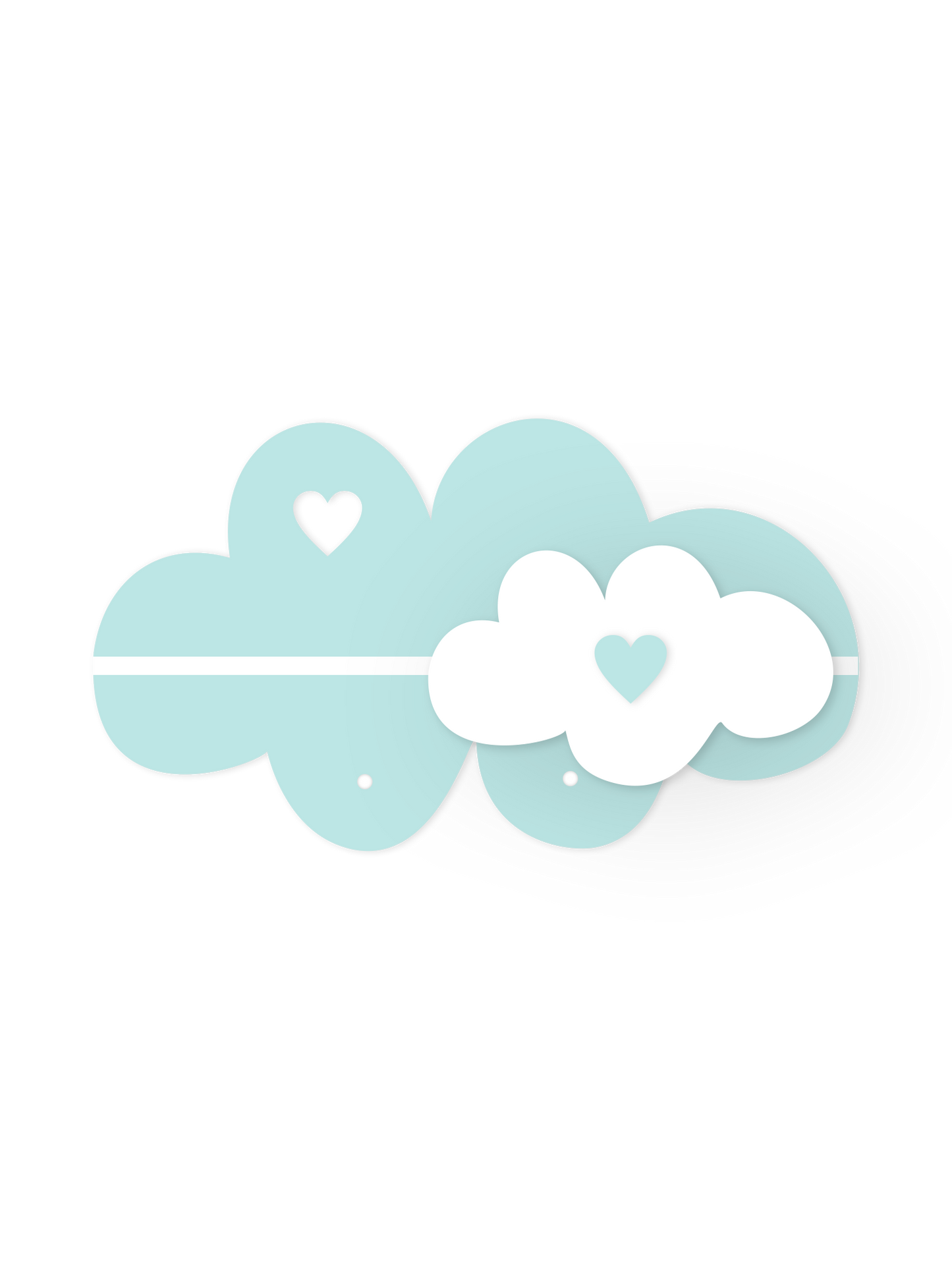 Dream Cloud Wall Shelf – Nursery Decor