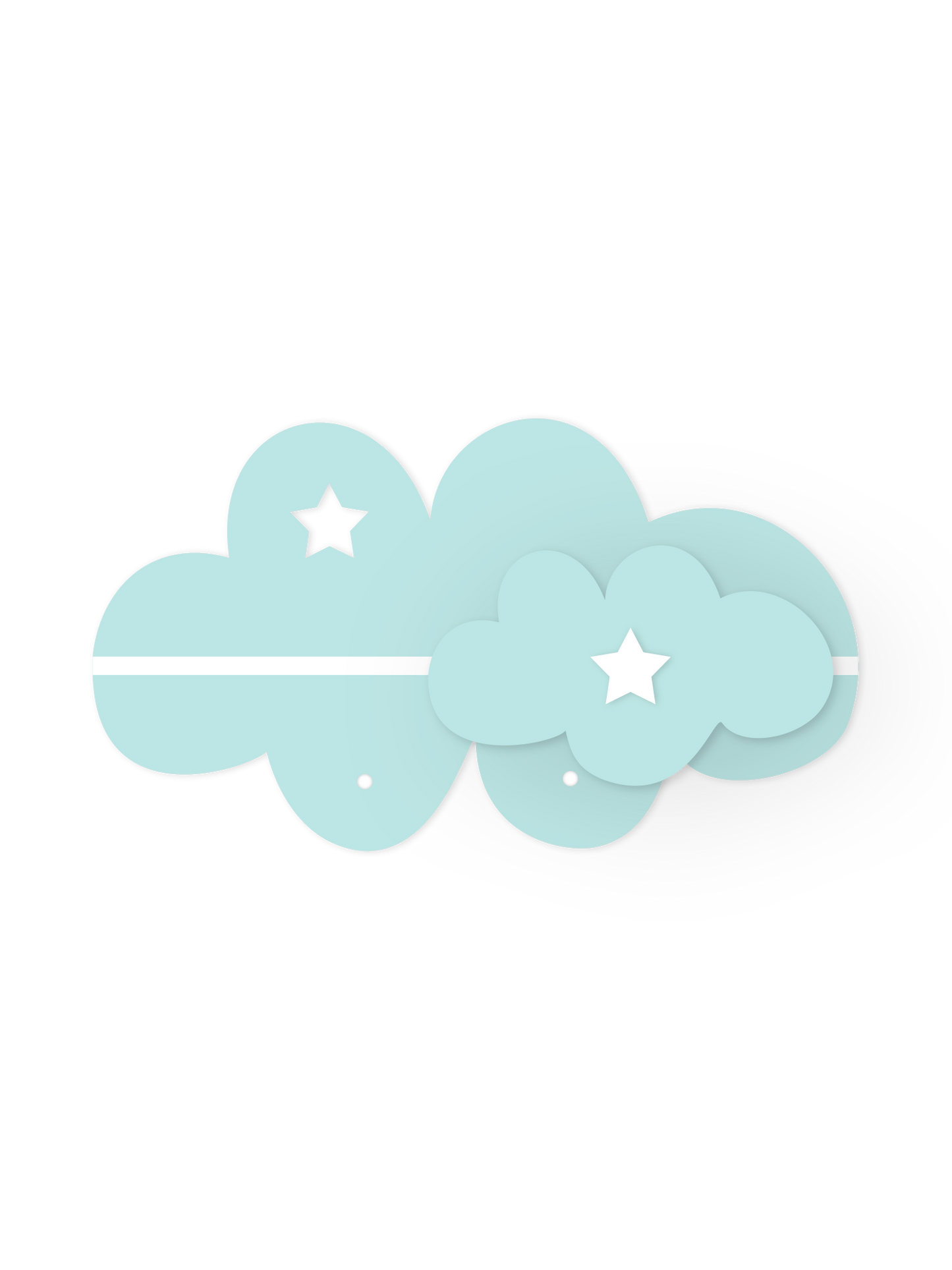 Dream Cloud Wall Shelf – Nursery Decor
