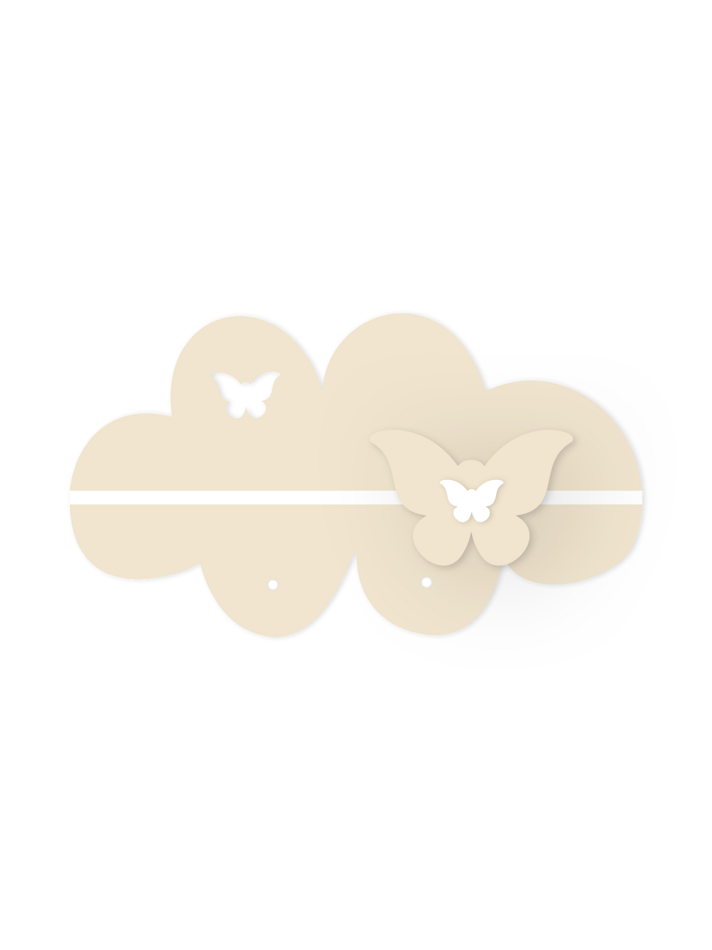 Dream Cloud Wall Shelf – Nursery Decor