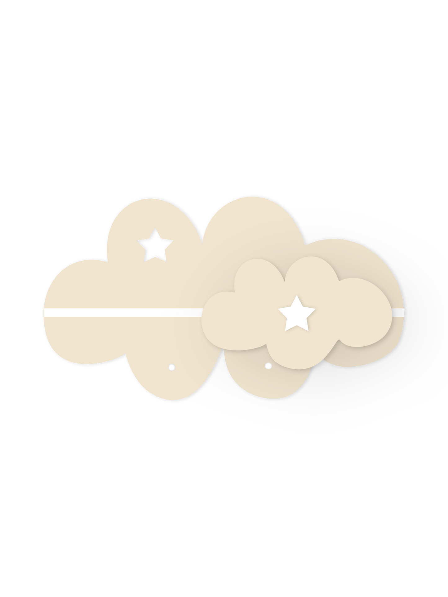 Dream Cloud Wall Shelf – Nursery Decor