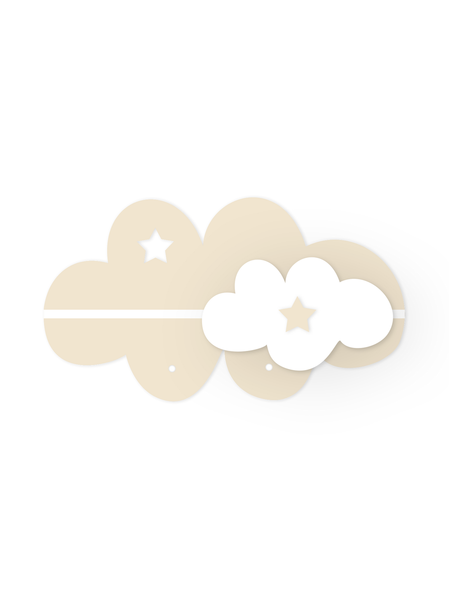 Dream Cloud Wall Shelf – Nursery Decor