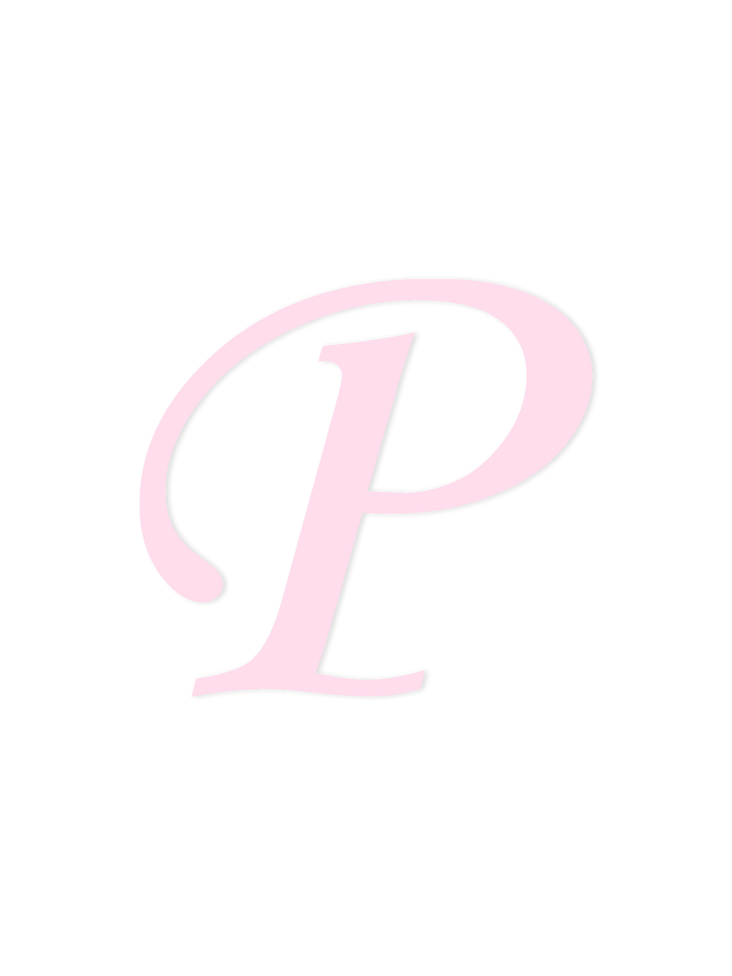 Wooden Letter P – Nursery Wall Letter