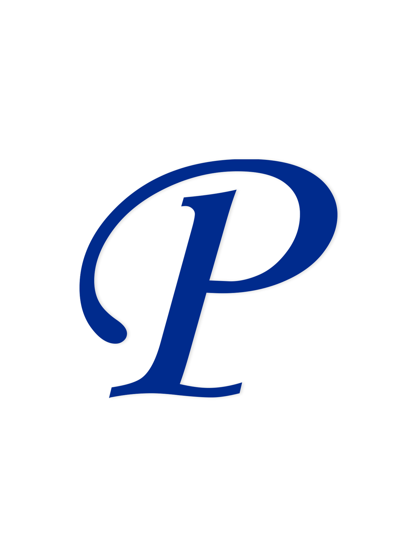 Wooden Letter P – Nursery Wall Letter