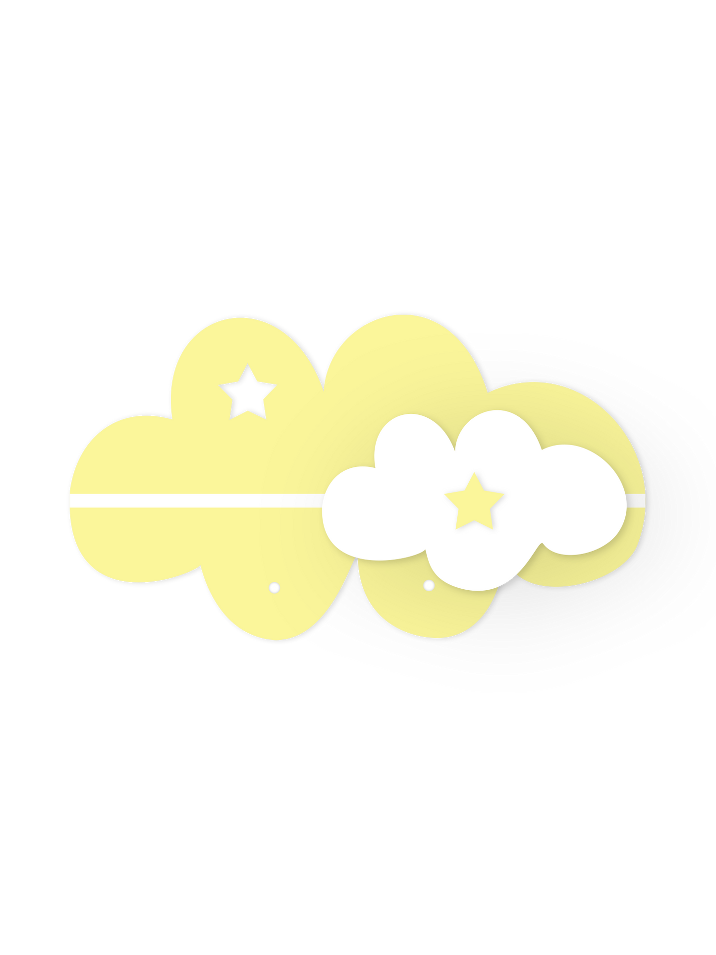 Dream Cloud Wall Shelf – Nursery Decor