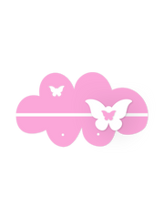 Traumwolken-Wandregal – Kinderzimmer-Dekoration