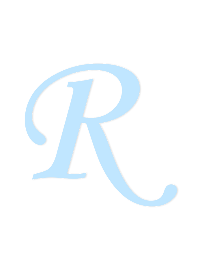 Wooden Letter R – Nursery Wall Letter