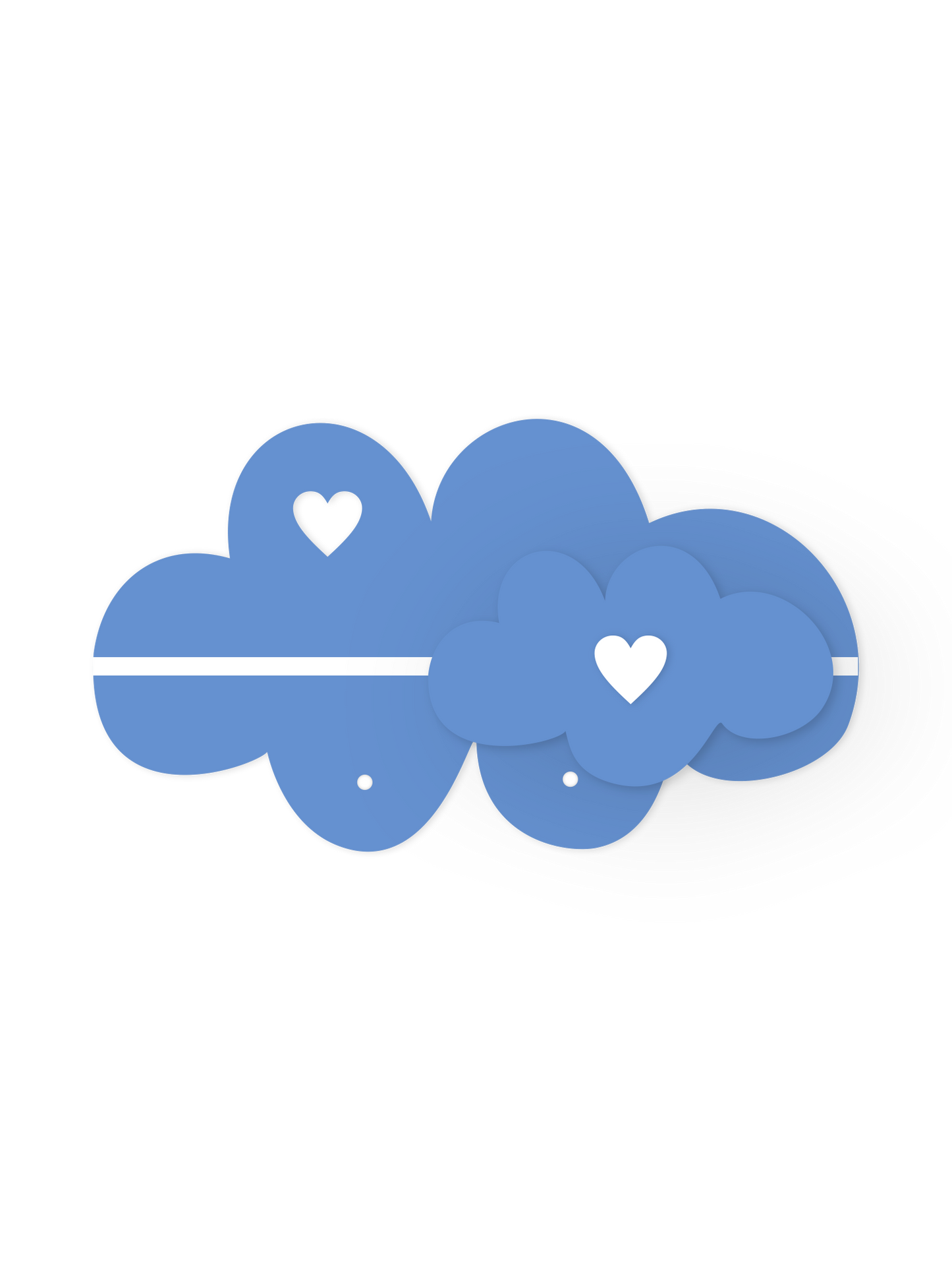 Wandregal Pure Cloud – Kinderzimmer Deko
