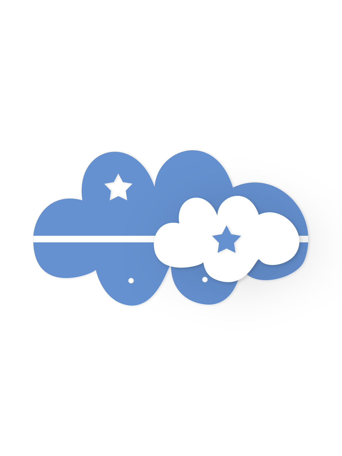 Dream Cloud Wall Shelf – Nursery Decor