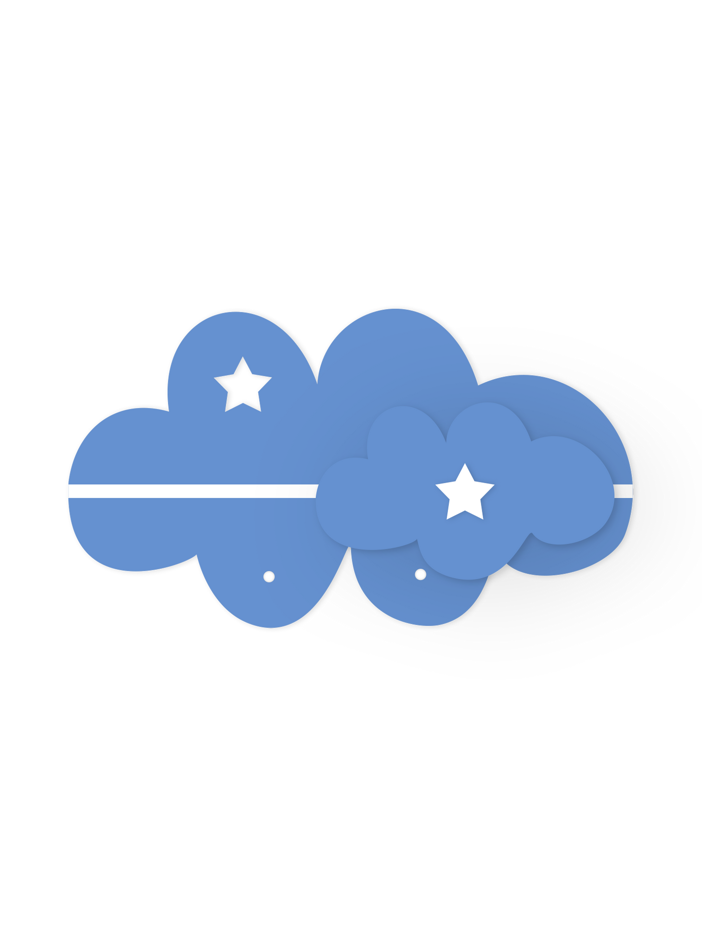 Dream Cloud Wall Shelf – Nursery Decor