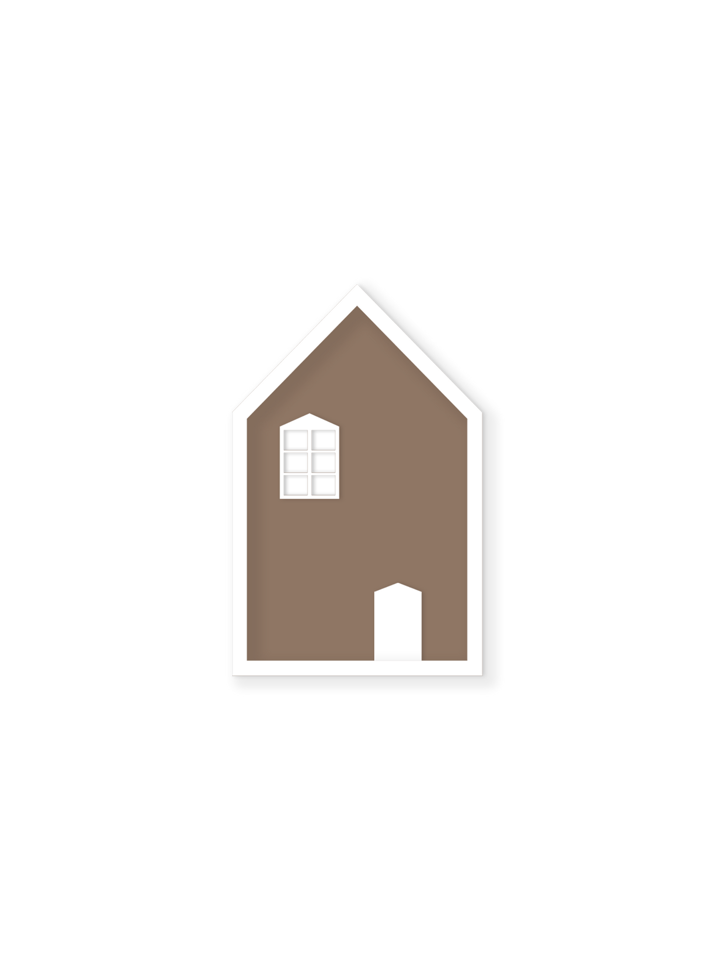 Haus-Wandregal – Kinderzimmerdeko
