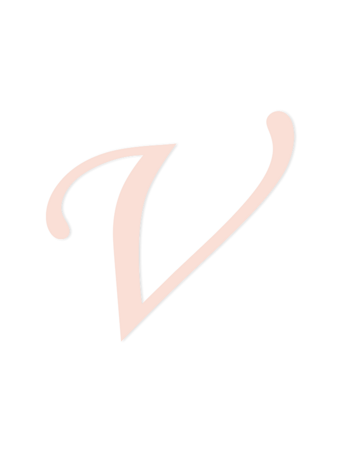 Wooden Letter V – Nursery Wall Letter