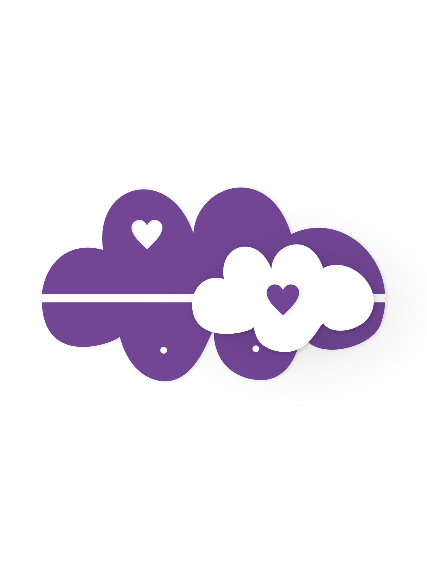 Dream Cloud Wall Shelf – Nursery Decor