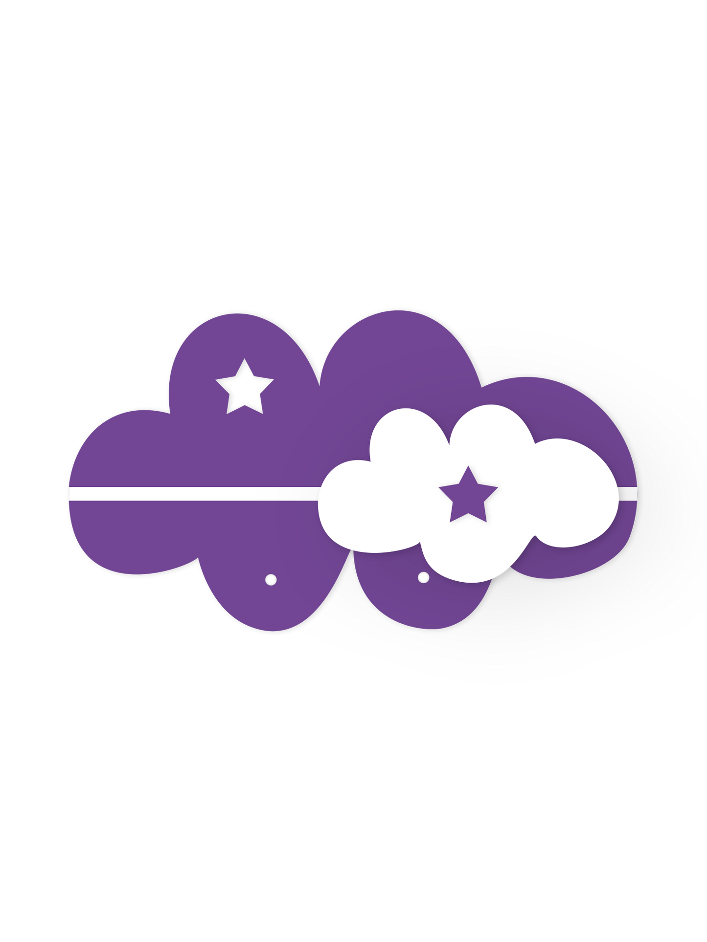 Dream Cloud Wall Shelf – Nursery Decor