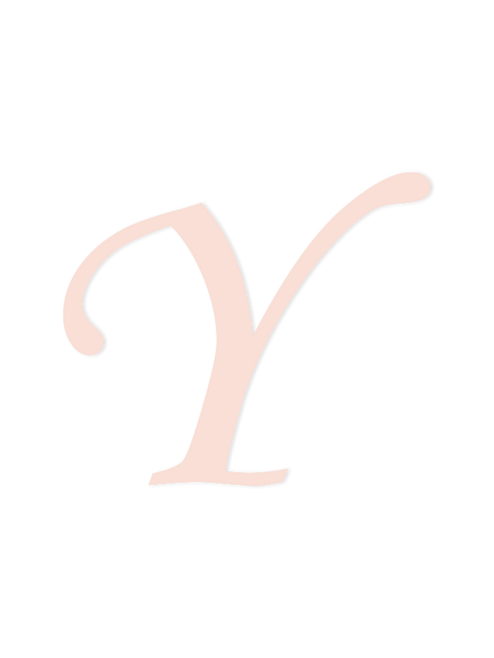 Wooden Letter Y – Nursery Wall Letter