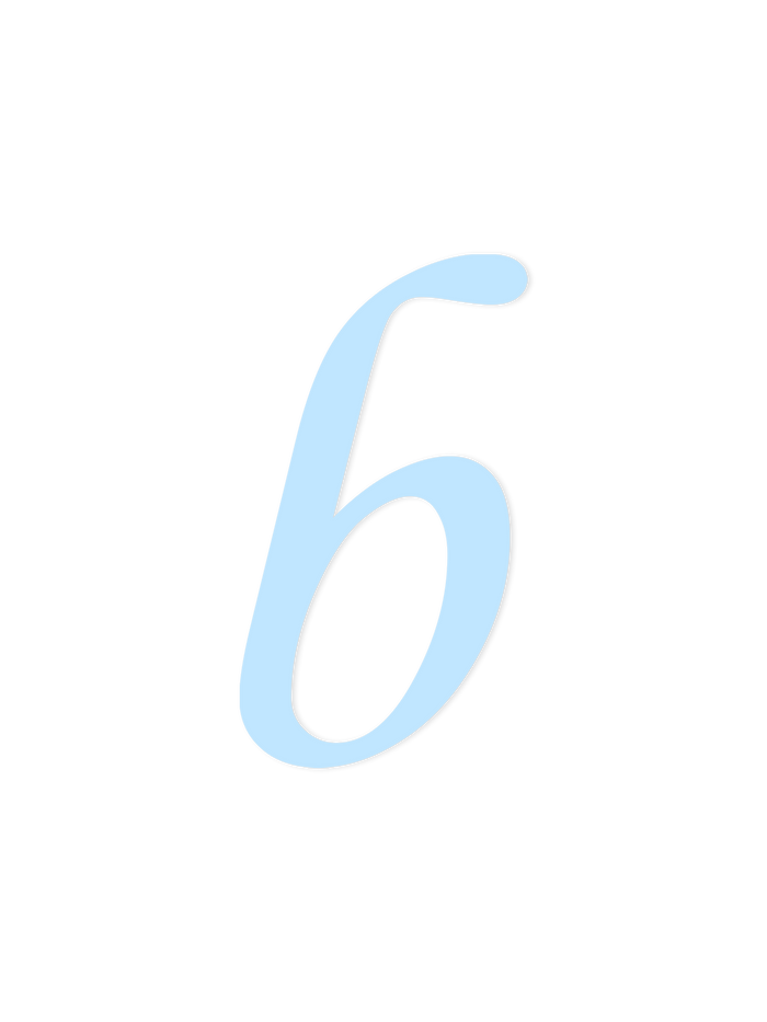Wooden Letter b – Nursery Wall Letter