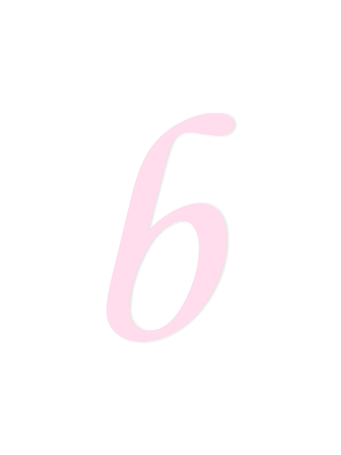 Wooden Letter b – Nursery Wall Letter