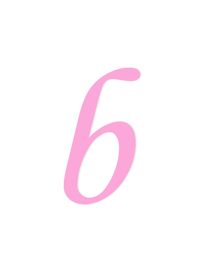 Wooden Letter b – Nursery Wall Letter