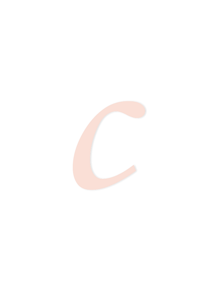 Wooden Letter c – Nursery Wall Letter