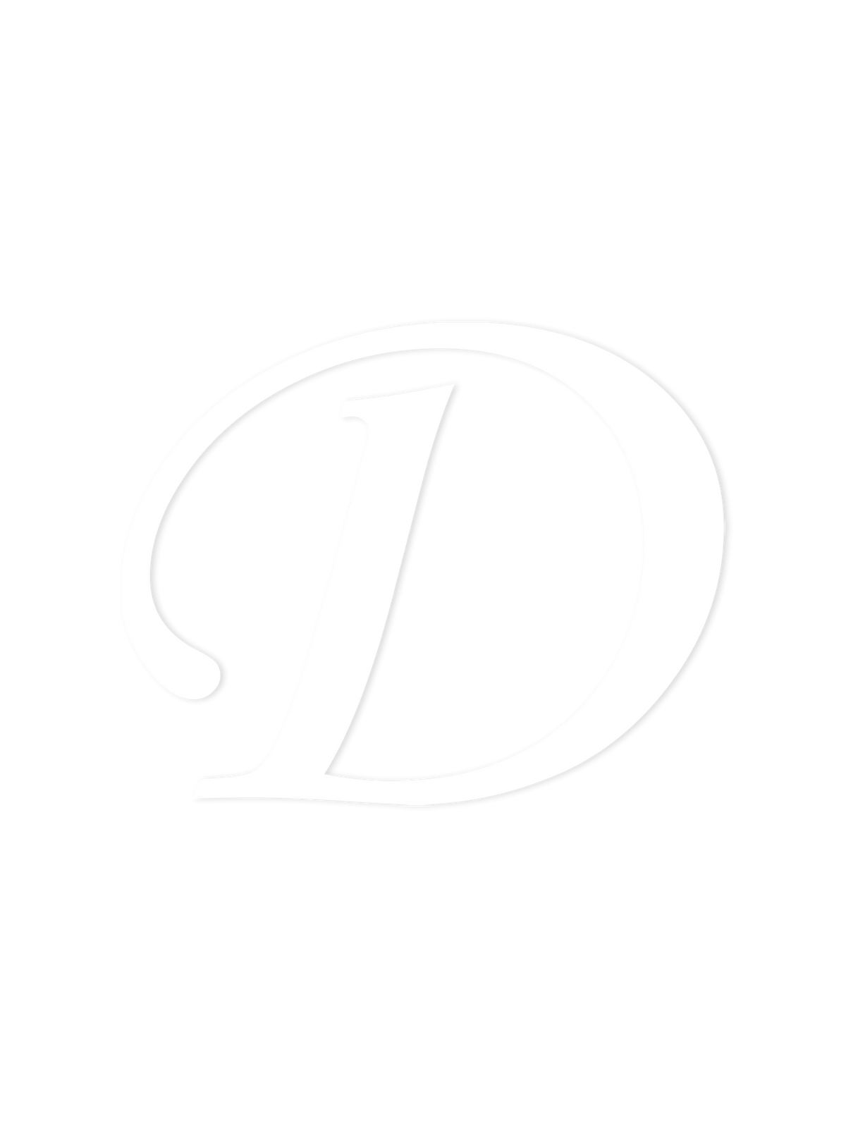 Wooden Letter D – Nursery Wall Letter