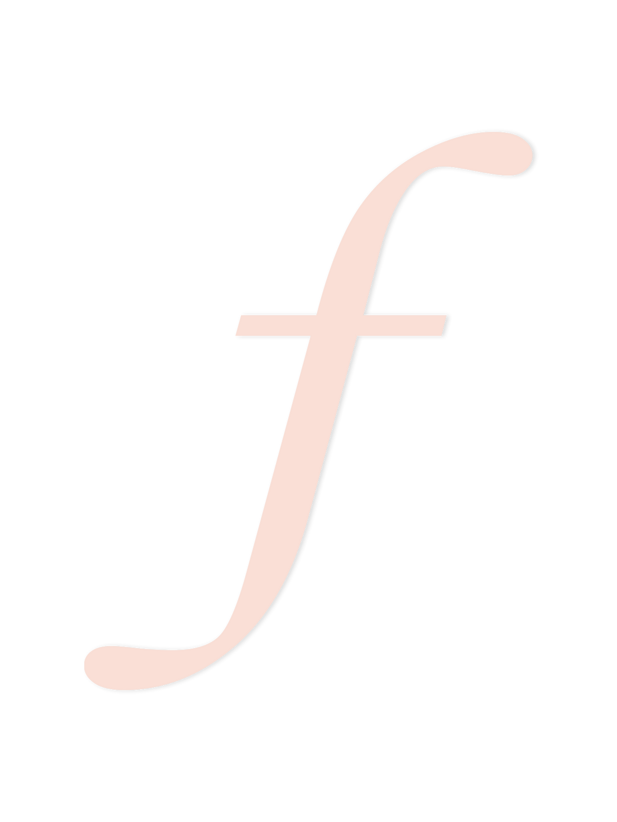 Wooden Letter f – Nursery Wall Letter