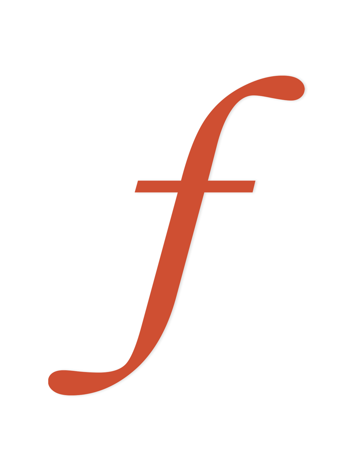 Wooden Letter f – Nursery Wall Letter