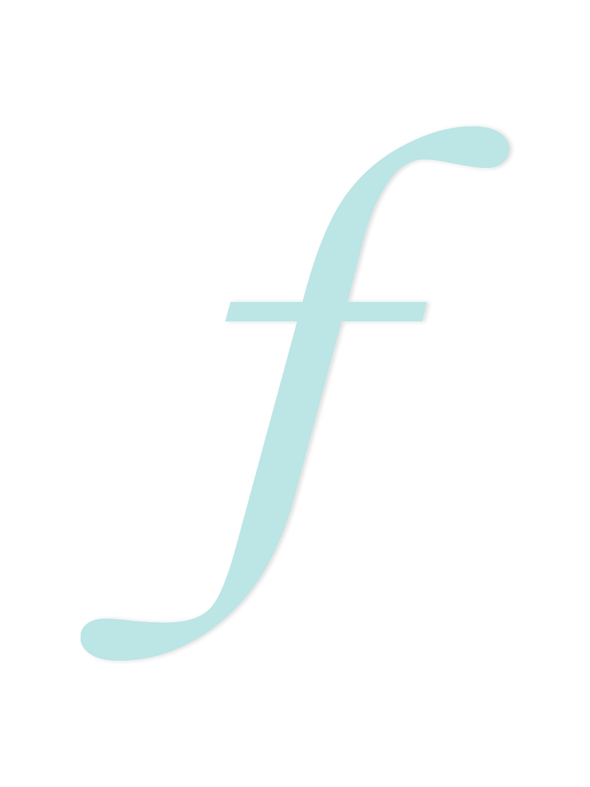 Wooden Letter f – Nursery Wall Letter
