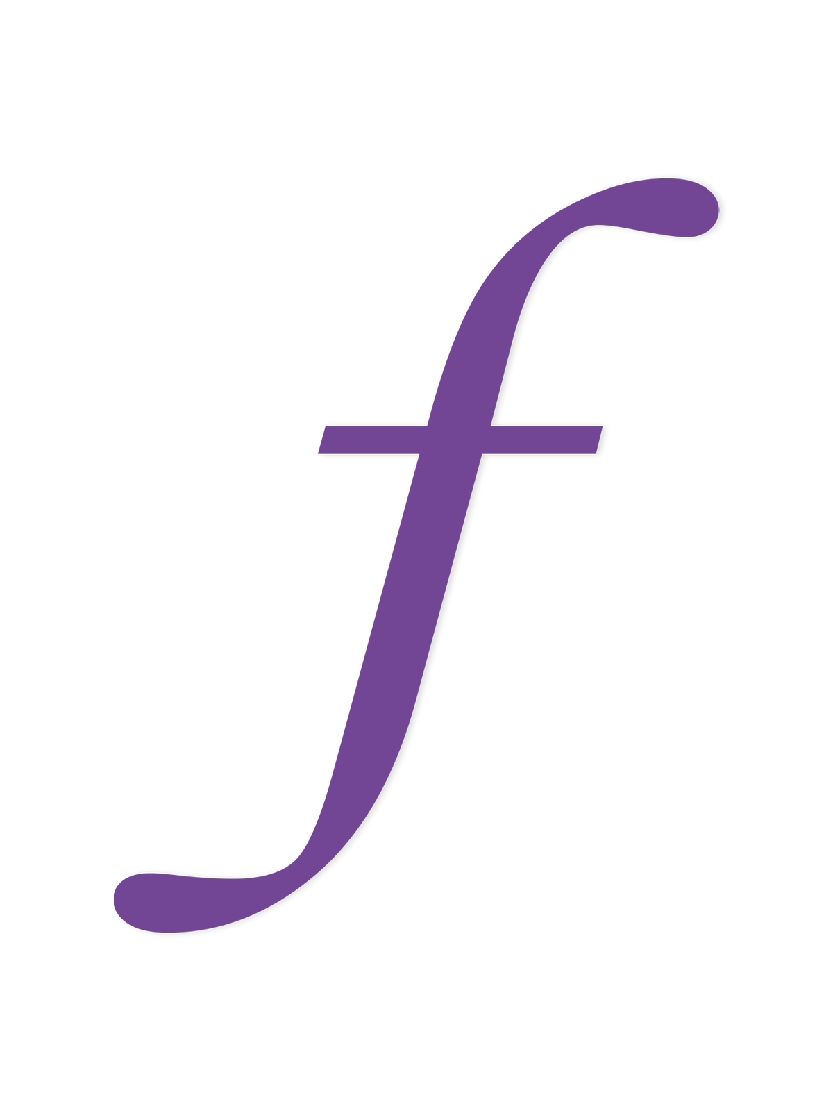 Wooden Letter f – Nursery Wall Letter