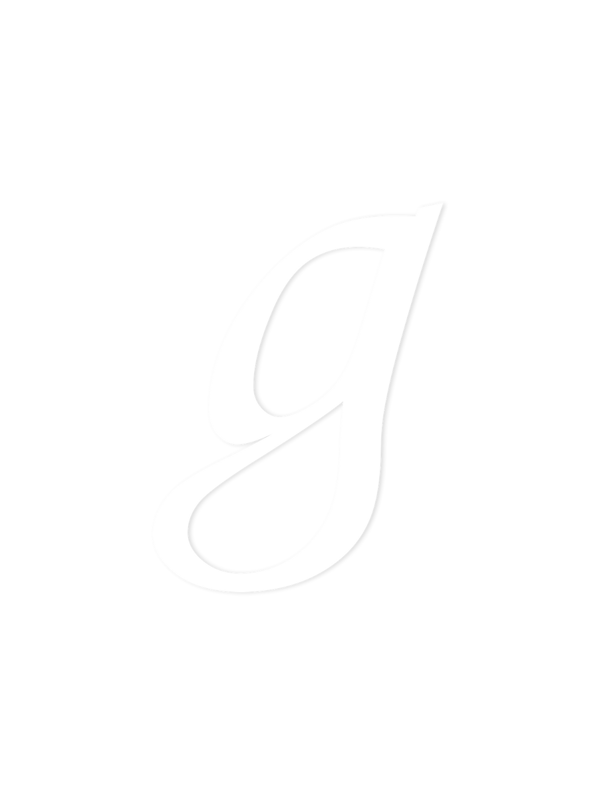 Wooden Letter g – Nursery Wall Letter