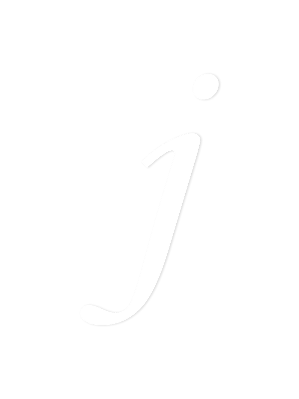 Wooden Letter j – Nursery Wall Letter