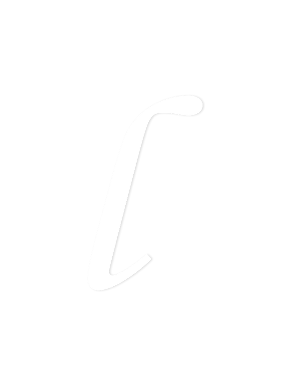 Wooden Letter l – Nursery Wall Letter