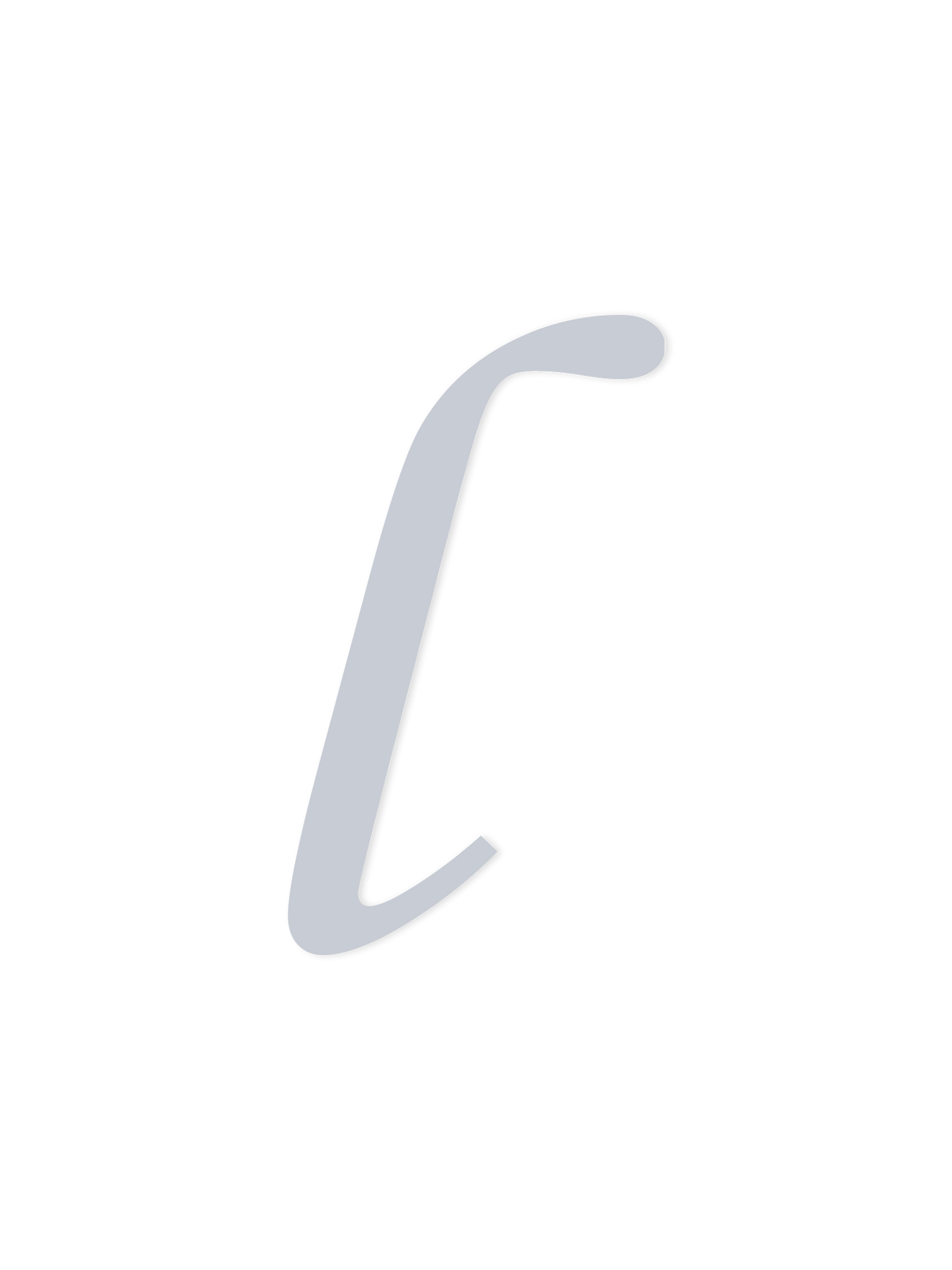 Wooden Letter l – Nursery Wall Letter