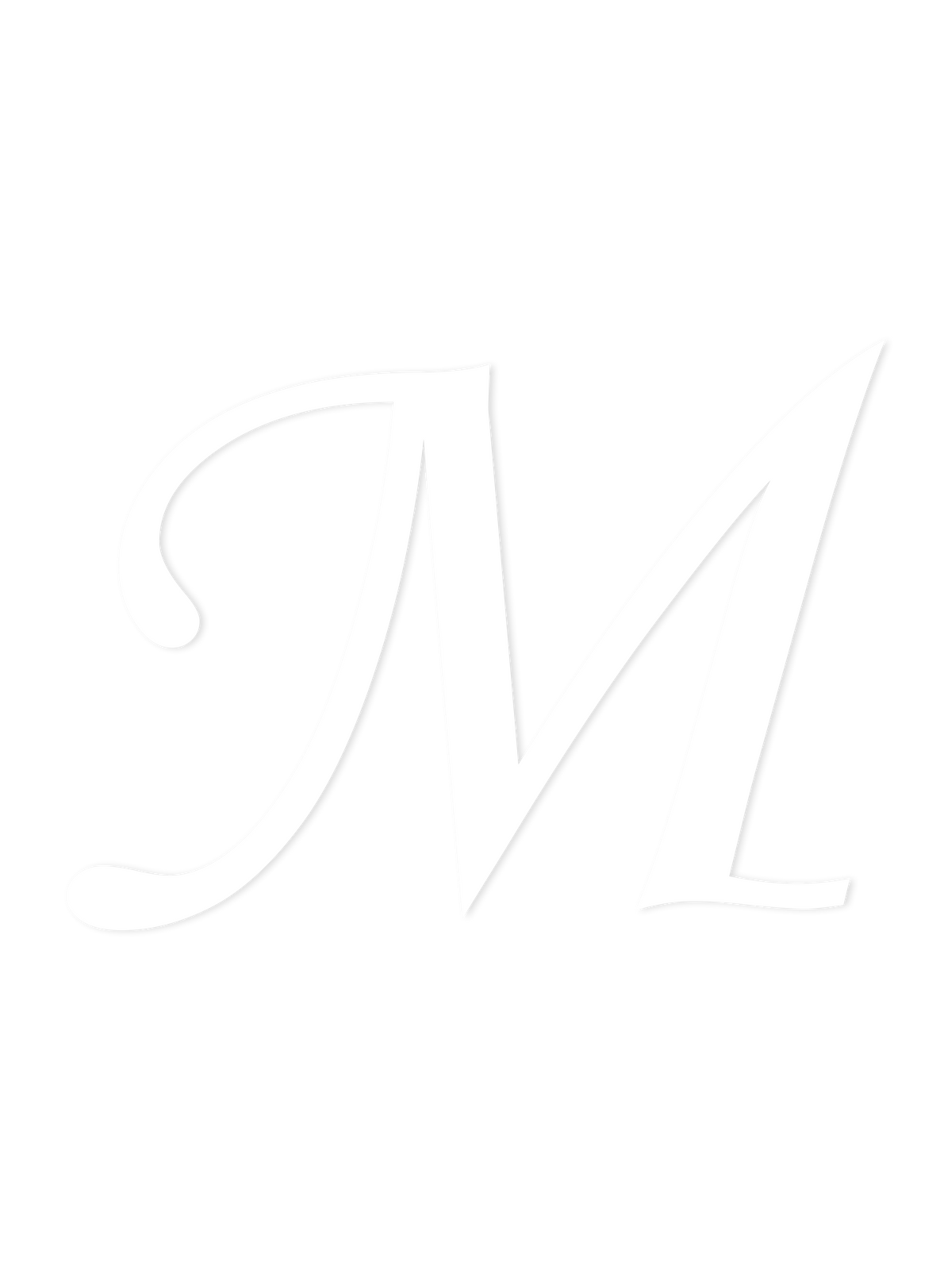Wooden Letter M – Nursery Wall Letter
