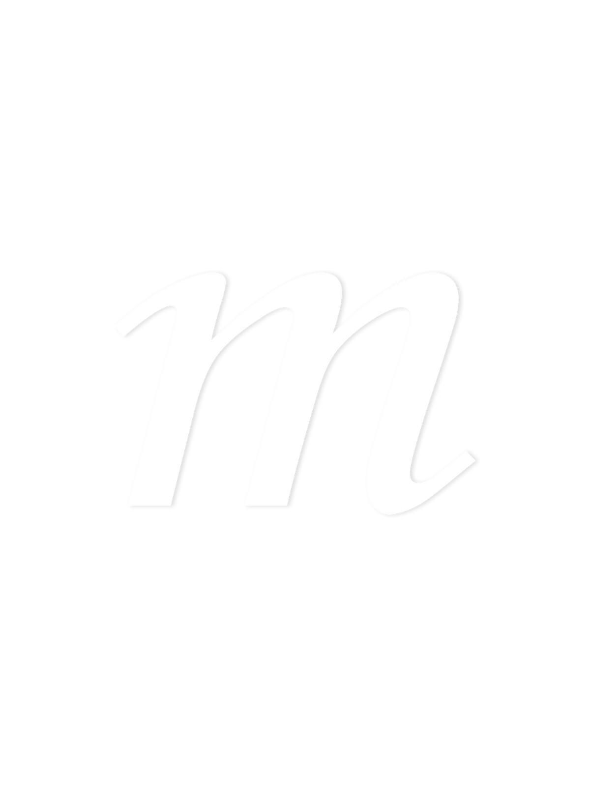Wooden Letter m – Nursery Wall Letter