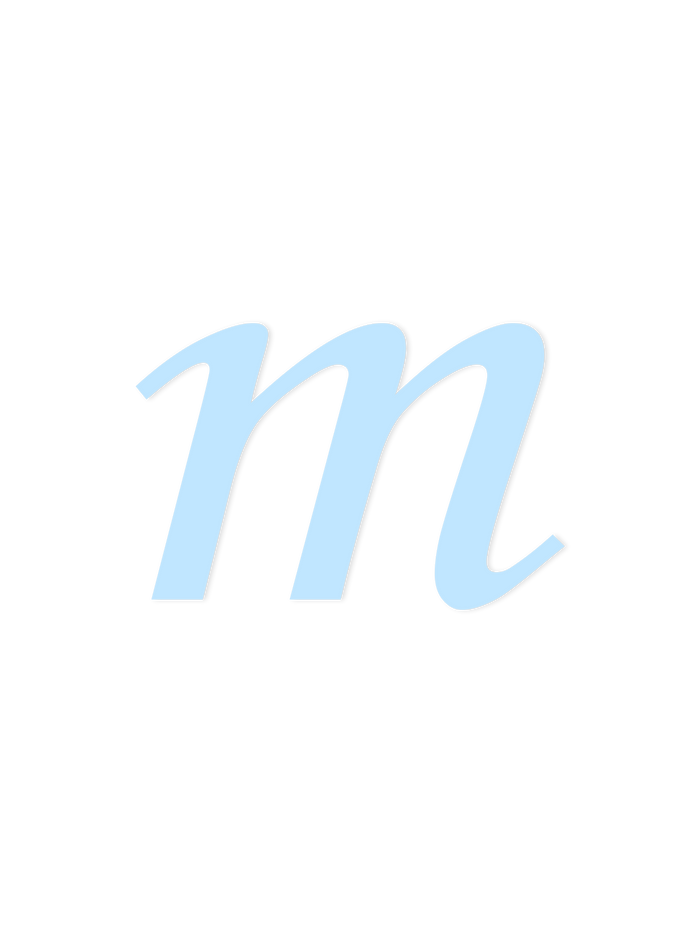 Wooden Letter m – Nursery Wall Letter