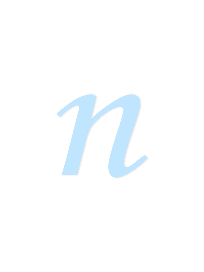 Wooden Letter n – Nursery Wall Letter