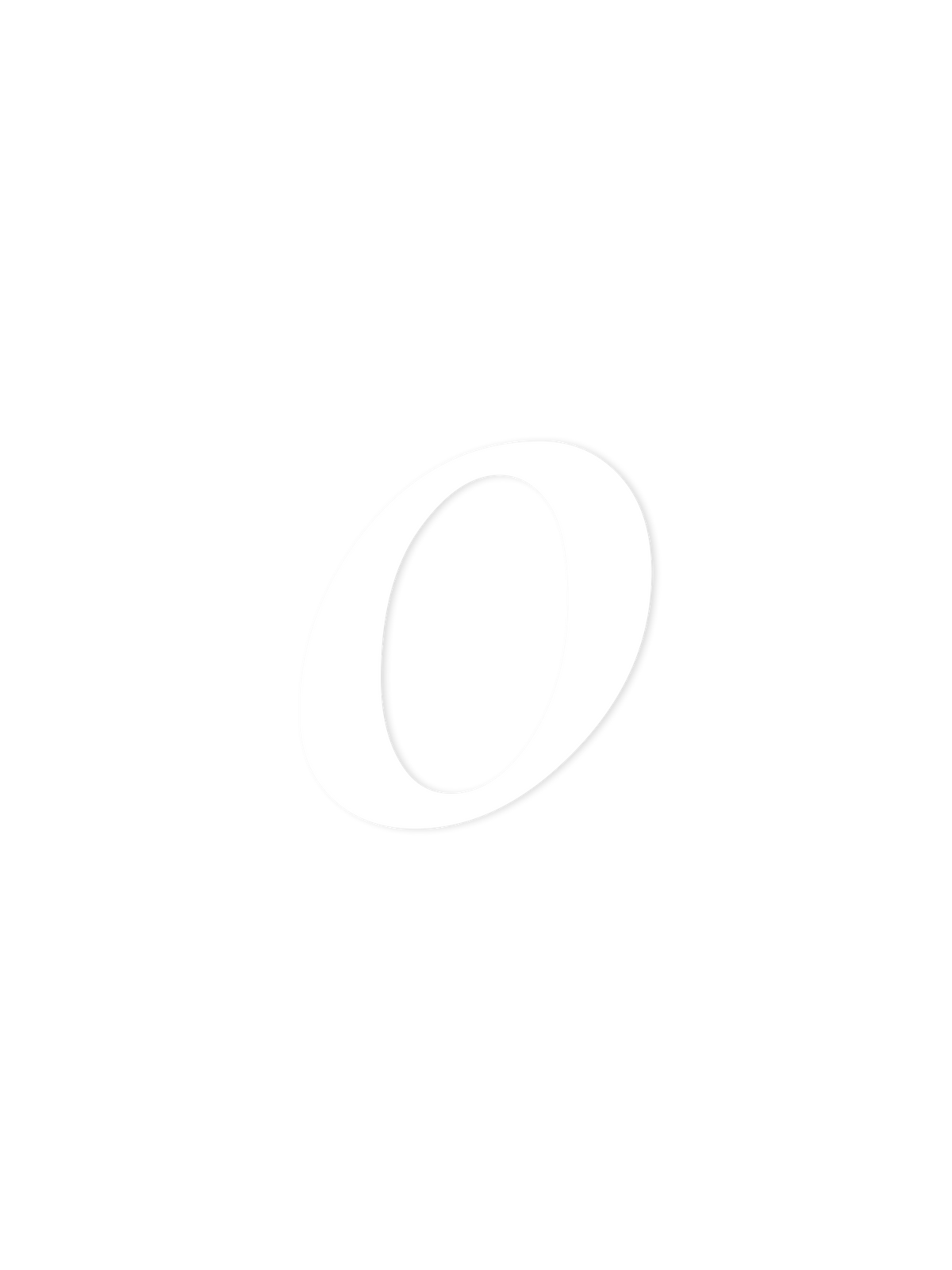 Wooden Letter o – Nursery Wall Letter