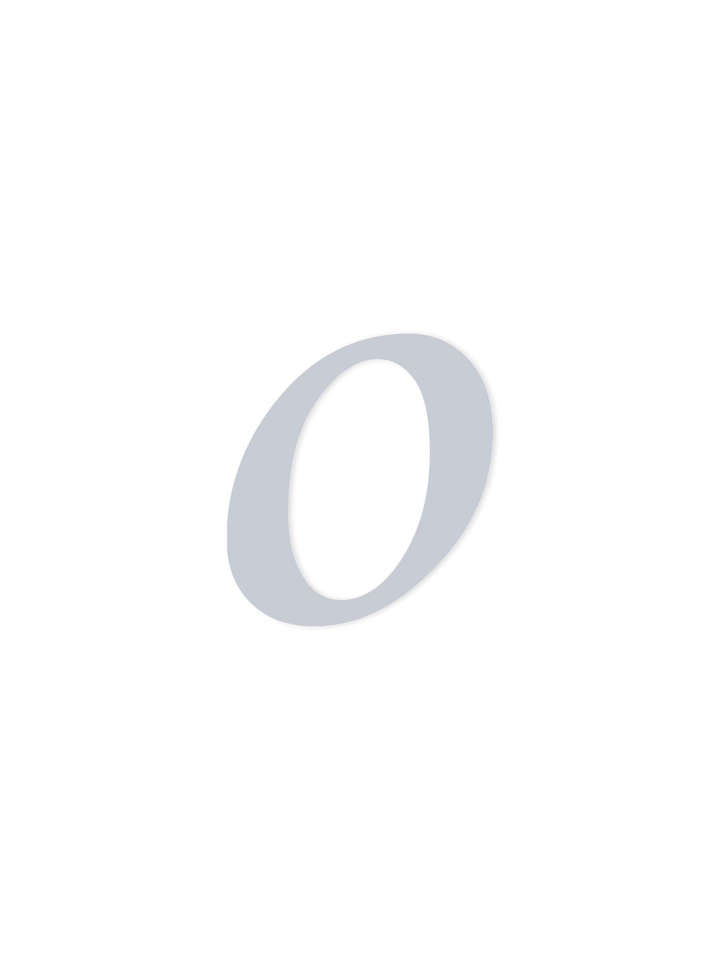 Wooden Letter o – Nursery Wall Letter