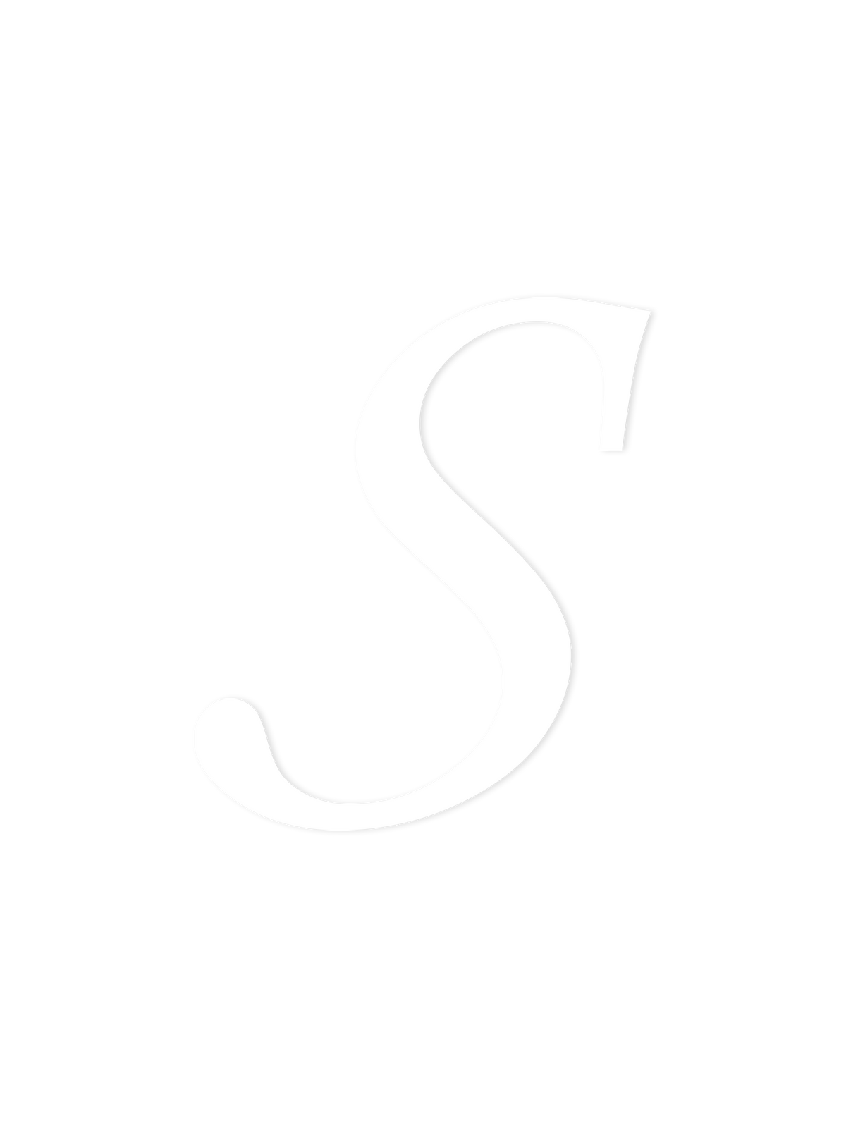 Wooden Letter S – Nursery Wall Letter
