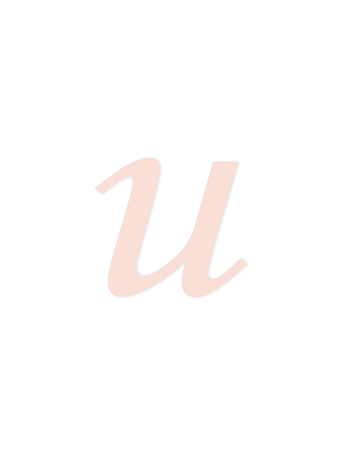 Wooden Letter u – Nursery Wall Letter